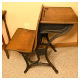 Antique School Desk