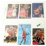 Michael Jordan & Scotty Pippin Basketball Cards