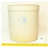 Louisville Pottery Indian Head Stoneware Crock;