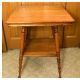Antique Oak Parlor Table