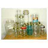 Group lot of Jars