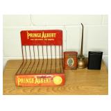 Vintage Metal Prince Albert Tobacco Display Rack