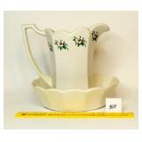 Vintage McCoy Pitcher & Bowl Set