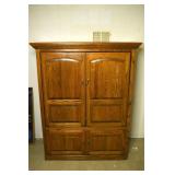 Oak Entertainment Center
