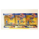 (3) Jeff Gordon Starting Lineup Figures