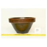 Small Antique Stoneware Bowl (has some small