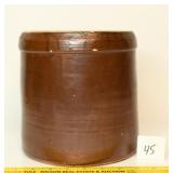 Antique Stoneware Crock; measures approx. 8 in T