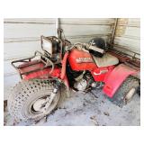 A 1984 Honda Big Red 3-Wheeler. It