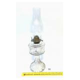A vintage oil lamp. Located in Dining room