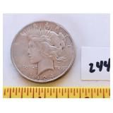 1924 peace dollar