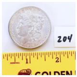 1902 Morgan O silver dollar