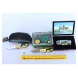 (3) John Deere knives