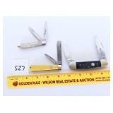 (3) Knives - A Boker 2 blade knife, a Remington