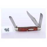 Case, double X, 6347, HP, three blade knife.