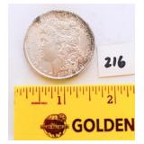 1899 Morgan O silver dollar