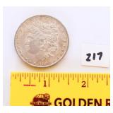 1899 Morgan O silver dollar