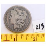 1899 Morgan O silver dollar