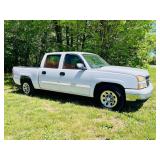 The 2006 Chevy Silverado Crew Cab 4-Door.