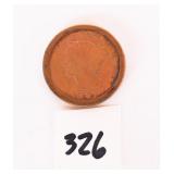 1847 Large One Cent Coin