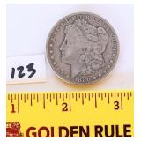 1880 Carson City Morgan silver dollar