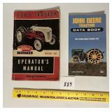 A Ford model 8N 1949 operators manual, also have