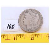 1894 Morgan O silver dollar