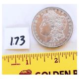 1893 Morgan silver dollar no mint mark