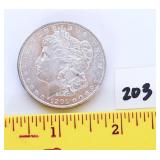 1901 Morgan O silver dollar