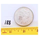 1899 Morgan silver dollar no mint mark