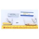 (2) Pocket Knives - one is an American Blade 3