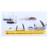 Group Lot of Knives - includes a Camillus camping