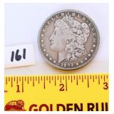 1892 Morgan s silver dollar