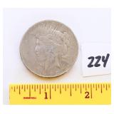 1922 peace dollar
