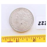 1883 Morgan silver dollar no mint mark