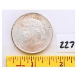 1925 Peace dollar