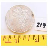 1888 Morgan Silver Dollar no mint mark