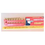 Box of American Eagle 223 Remington 50 grain flat