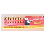 Box of American Eagle 223 Remington 50 grain flat