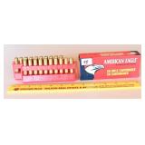 Box of American Eagle 223 Remington 50 grain flat