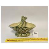 A vintage McCoy basket planter - Located in