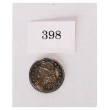1833 half dime.
