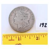 1921 Morgan silver dollar