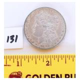 1883 Morgan silver dollar no mint mark
