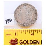 1882 Carson City Morgan silver dollar