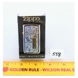 A Zippo lighter