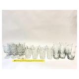 A group lot of glasses, some of are vintage, also