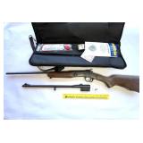 Rossi rifle. It has interchangeable barrels, .22