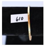 Bracelet marked 10K does have other initials that