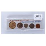 A coin set. It says 15th anniversary, 1967.