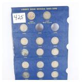 A group lot of Liberty head nickels